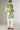 Green Linen Embroidered Indowestern Jacket