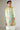 Blue Linen Tie-Dye Indowestern Jacket