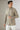 Safari Green Linen Hand-Block Printed Bandhgala Jacket