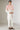 Pink & Off‑White Italian Cotton Ombre Indo-Western Set