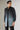 Black Silk Ombre Indowestern Jacket