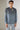 Blue Modal Silk Ombre Shirt
