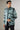 Blue Italian Cotton Tie-Dye Indowestern Jacket